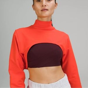 Lululemon LA Reversible Mock Neck Size 10